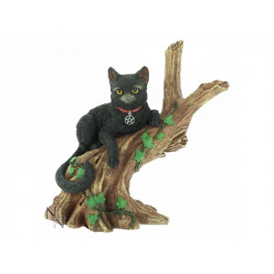 Statueta pisica neagra Onix 14 cm
