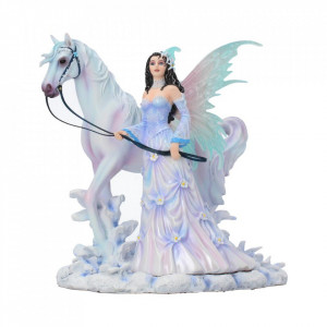 Statueta zana Aripi de iarna 26 cm Nene Thomas