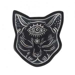 Suport betisoare tamaie Mystical Cat 5.5 cm