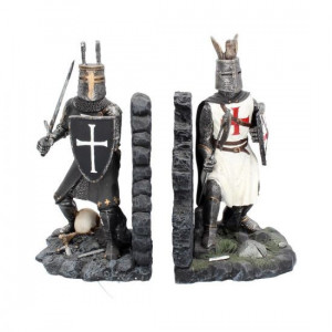 Suport lateral de cărți medieval - book end- Duelul