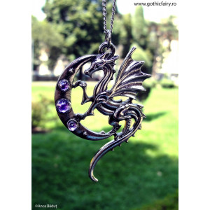 Luna Dragon Pendant