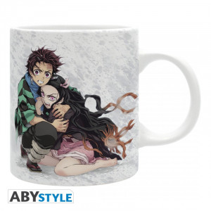 Cana ceramica licenta Demon Slayer - Tanjiro & Nezuko