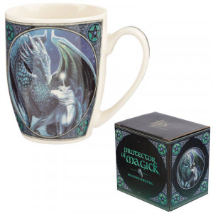 Cana din portelan dragon Protectorul Magiei - Lisa Parker