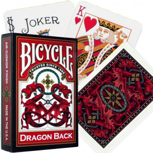 Carti de joc Bicycle Red Dragon