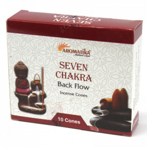 Conuri parfumate backflow Aromatika - Cele 7 Chakre