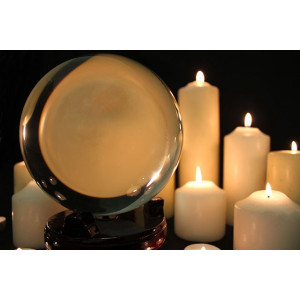 Glob de cristal cu suport 13 cm