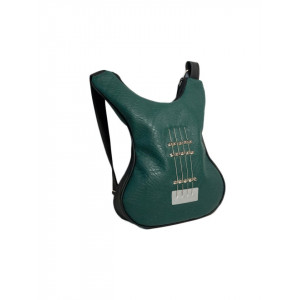 Guitar-shaped bag Green Simplicity