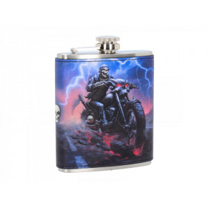 Hell on the Highway Hip Flask (JR) 7oz