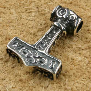 Pandantiv argint Ciocanul lui Thor 1.8 cm