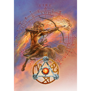 Pandantiv Talismanul elementelor - Zodii de Foc