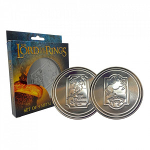 Set 4 coastere licenta Lord of the Rings - The Green Dragon
