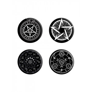 Set 4 insigne Pentagrama