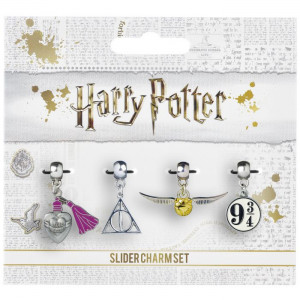 Set charmuri placate argint licenta Harry Potter