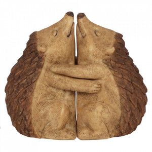 Set statuete Familia de Arici - imbratisare