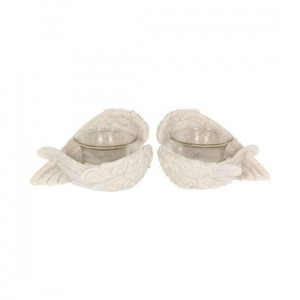 Set suporturi lumanari Aripi de inger