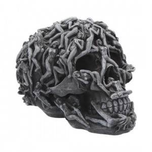 Statueta craniu Hell's Desire 18cm