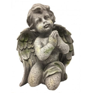 Statueta pentru gradina Ingeras Rugaciune 27.50cm