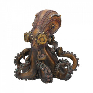 Statueta steampunk Octo-steam 15 cm