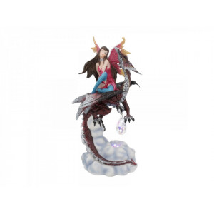 Statueta zana si dragon Companionul fioros 21 cm