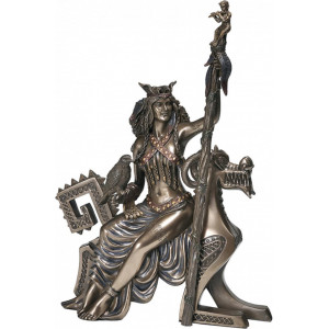 Statueta zeita nordica Frigga, zeita iubirii 27cm