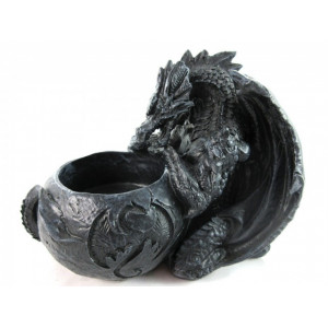 Suport lumanare Dragon 16 cm