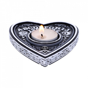 Suport lumanare Placa Spiritism Ouija 9.5cm