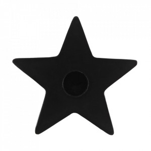 Suport lumanari pentru ritualuri Stea Neagra