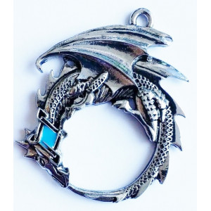 Pandantiv dragon Ouroboros