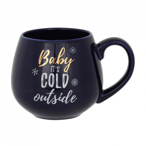 Cana ceramica Baby it's cold outside