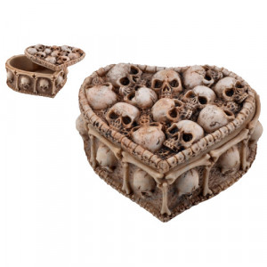 Cutie pentru bijuterii cranii Suflete Pierdute 12cm