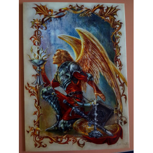 Felicitare medievală În căutarea sfântului Graal