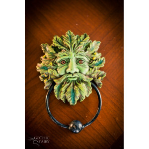 Green Man Door Knocker 20cm