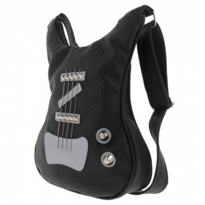 Guitar-shaped bag Black Simplicity