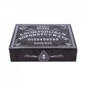 Jewellery Box Black and White Spirit Board 25cm