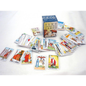 Mini carti de tarot Universal Waite 3.5 cm