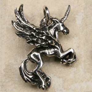 Pandantiv argint Pegasus 3.8 cm