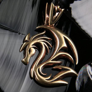 Pandantiv bronz Dragon Celtic
