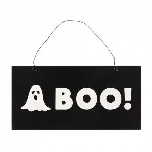 Placuta decorativa lemn Boo