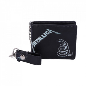Portofel barbati cu lant Metallica - Black Album