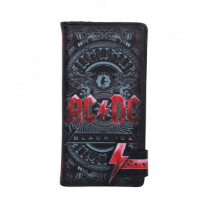 Portofel lung embosat AC/DC - Black Ice 18.5 cm