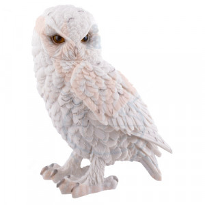 Statueta Bufnita Alba 20cm