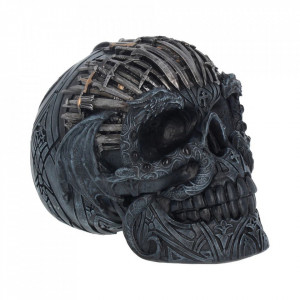 Statueta Craniu cu sabii 18.5cm