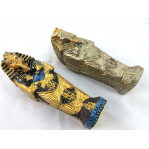 Statueta egipteana Sarcofag cu Mumie 12 cm