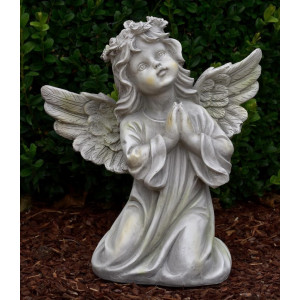Statueta pentru gradina Ingeras rugaciune 30cm