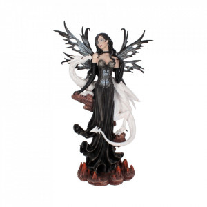 Statueta zana si dragon Isabelle 57 cm