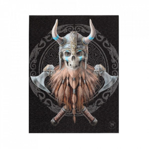 Tablou canvas, Vikingul, 19x25cm - Anne Stokes