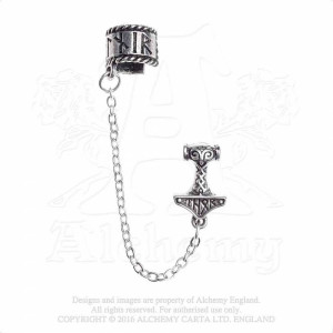 Thor's hammer Cuff Stud