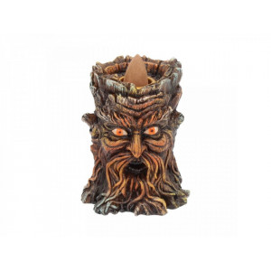Aged Oak Backflow Incense Burner 8.5cm