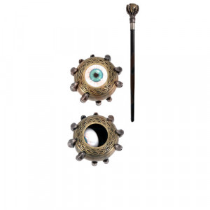 Baron's eye decorative walking stick