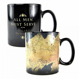 Cana termosensibila Game of Thrones - Harta Westeros si Essos